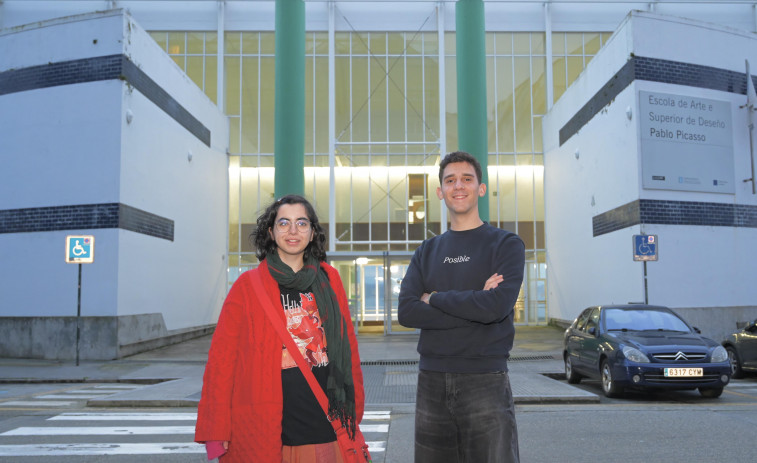 Dos alumnos coruñeses enamorados del dibujo reciben sendos premios a la excelencia académica