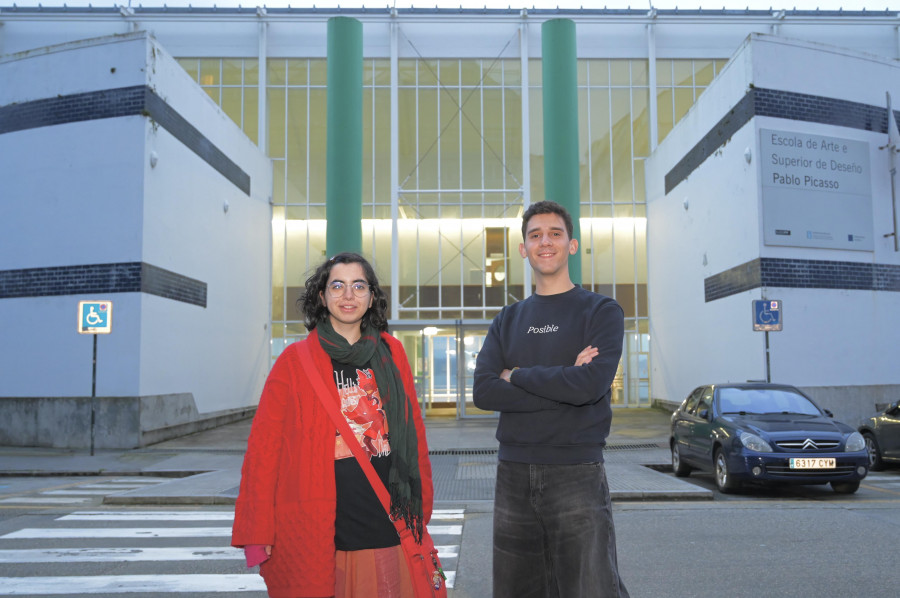 Dos alumnos coruñeses enamorados del dibujo reciben sendos premios a la excelencia académica