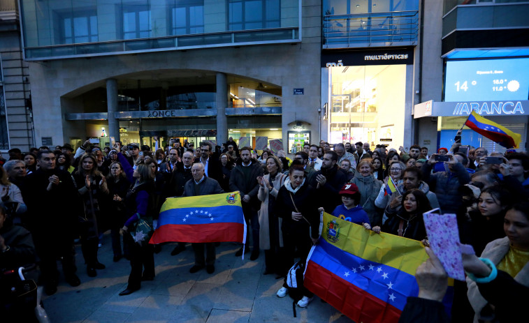 Venezuela también se moviliza en A Coruña