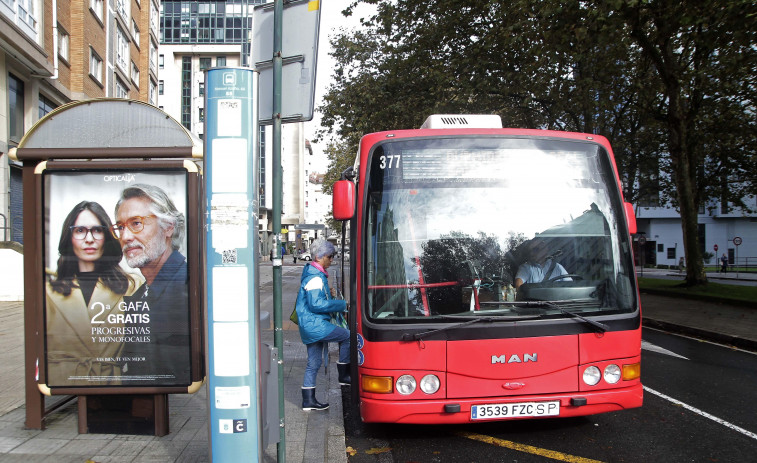 Récord histórico de viajes en bus en A Coruña: 27,5 millones de usos