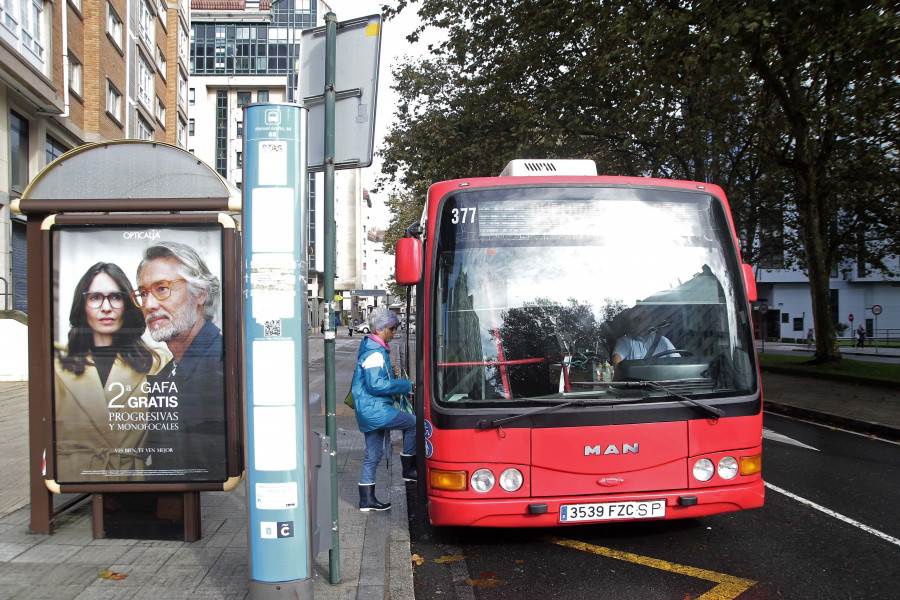 Récord histórico de viajes en bus en A Coruña: 27,5 millones de usos