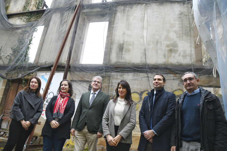 La Xunta licita la reforma de un edificio en ruinas en San Andrés