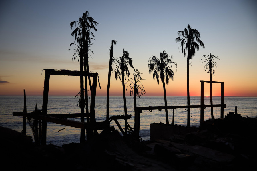 Pacific Palisades, el barrio de los ricos y famosos que los incendios redujeron a ceniza