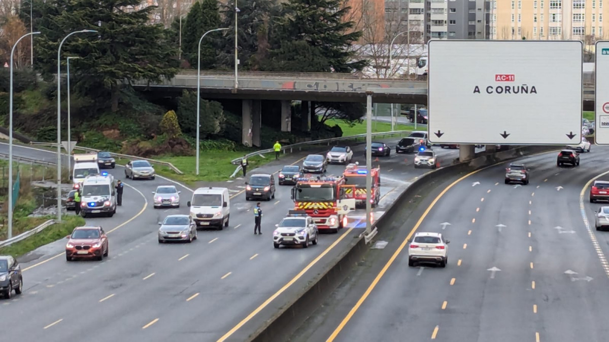 Accidente en Alfonso Molina