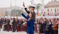 Los reyes despiden a la princesa Leonor entre lágrimas, sonrisas y mucha emoción