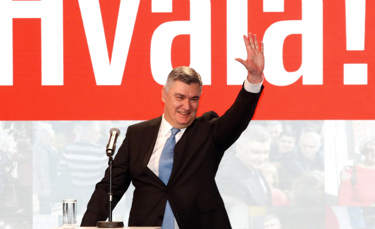 Milanovic es reelegido presidente de Croacia con el 74% de los votos, según escrutinio