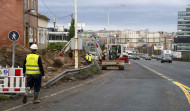 Anulada la parada de autobús de Alfonso Molina - A Zapateira por las obras