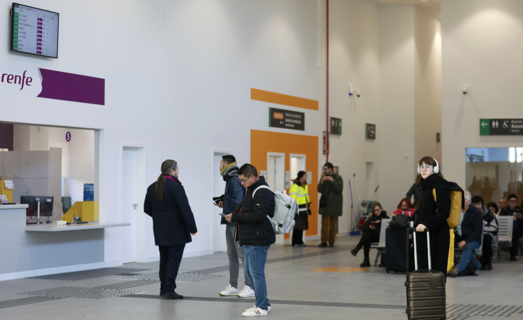 Los viajeros coruñeses se verán de nuevo afectados por los recientes cambios en la red ferroviaria