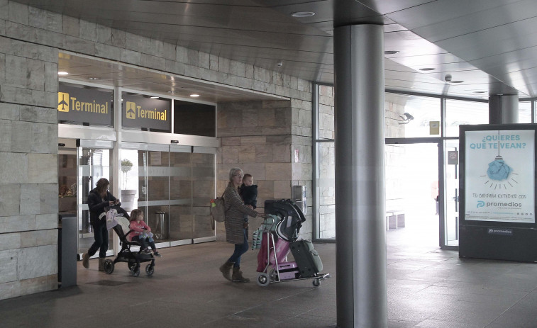 El aeropuerto de A Coruña roza las cifras prepandemia