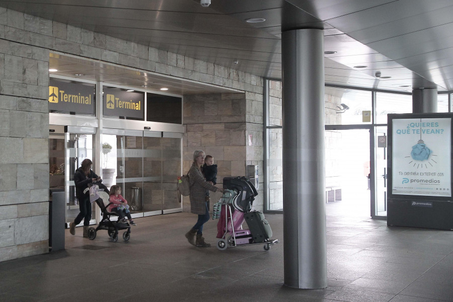 El aeropuerto de A Coruña roza las cifras prepandemia