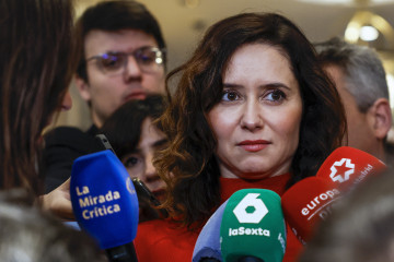 La presidenta de la Comunidad de Madrid, Isabel Díaz Ayuso