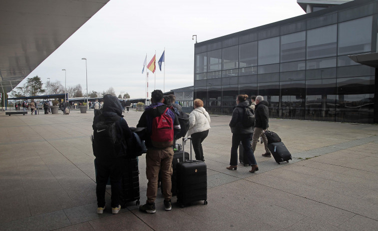 Londres, Milán y Ginebra mueven el 10% de pasajeros en el aeropuerto de A Coruña, donde Madrid es clave