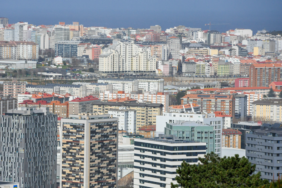 La mayor concentración de viviendas vacías de Galicia está en A Coruña