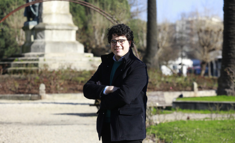 León Durán, el joven compositor coruñés que arrasa en Galicia y en España con sus piezas para banda