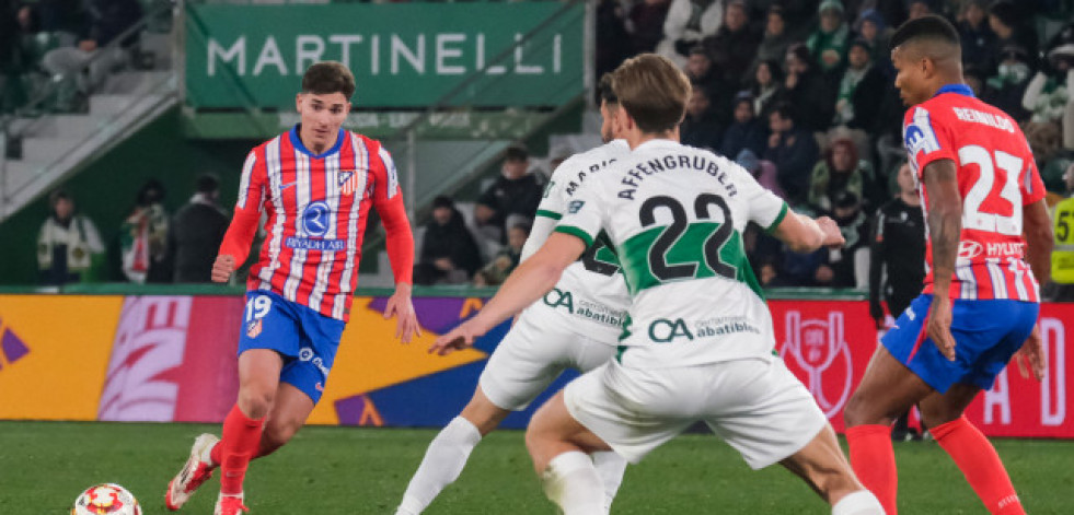 El Atlético lo hace fácil ante un Elche desconocido (0-4)