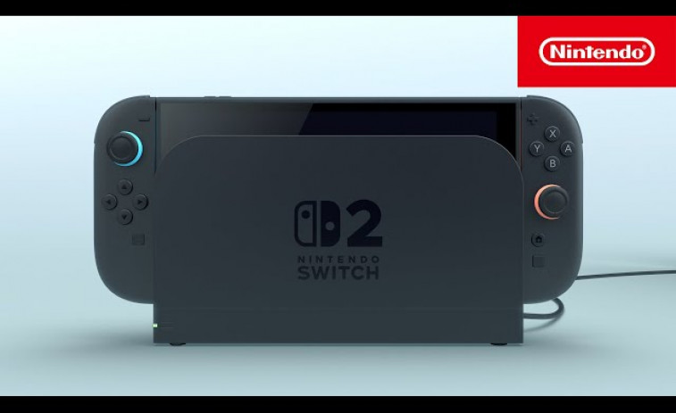 Nintendo muestra las primeras imágenes de su Switch 2