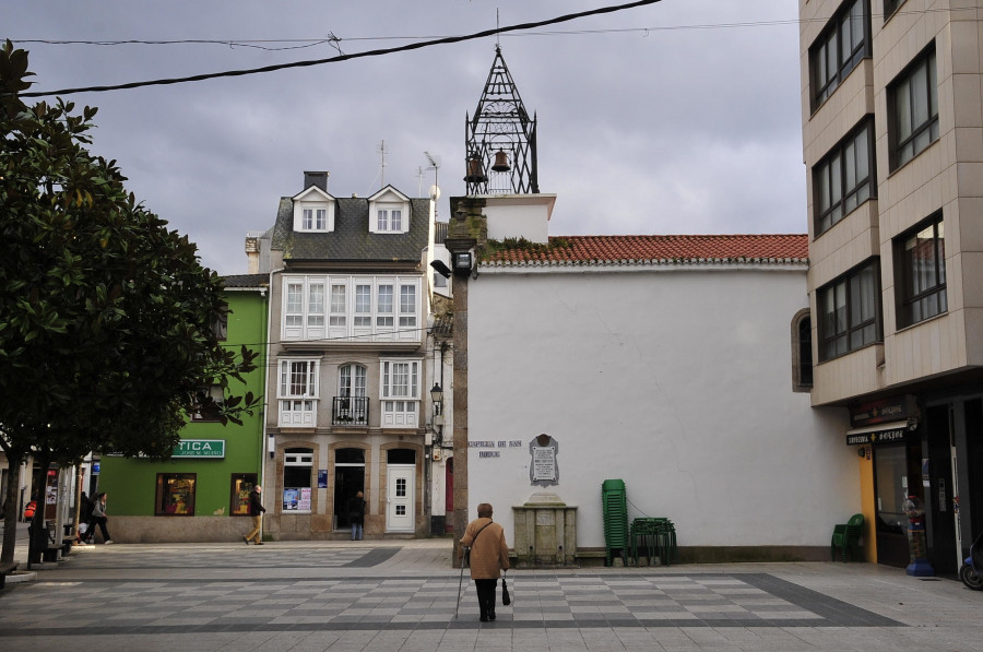 Sada cierra la capilla de San Roque ante el riesgo de desprendimientos