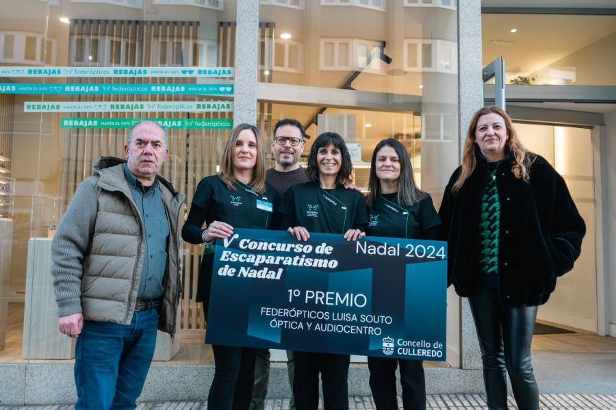 Entregan los premios de decoración navideña de comercios cullerdenses