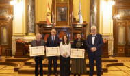 El Náutico, José Manuel Fernández Caamaño y Doda Vázquez reciben las Medallas de la Batalla de Elviña