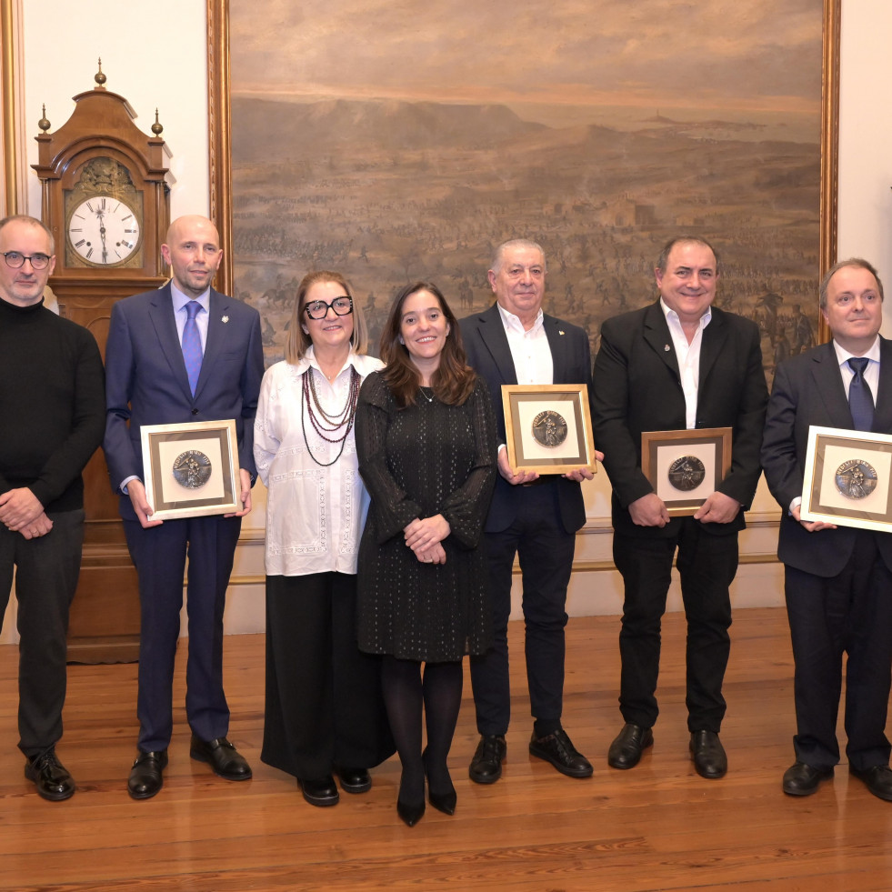 La Real Orden de Caballeros otorga las Medallas María Pita 2024 a “o mellor da coruñesía”