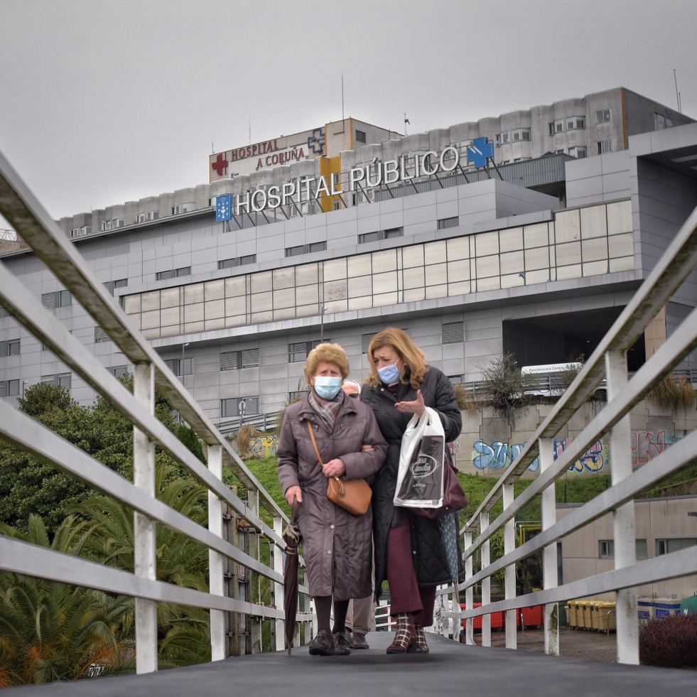 La gripe da una tregua en A Coruña: los ingresos hospitalarios bajan un 25% en una semana