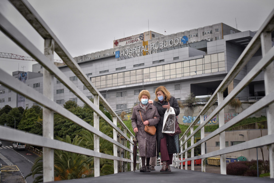 La gripe da una tregua en A Coruña: los ingresos hospitalarios bajan un 25% en una semana