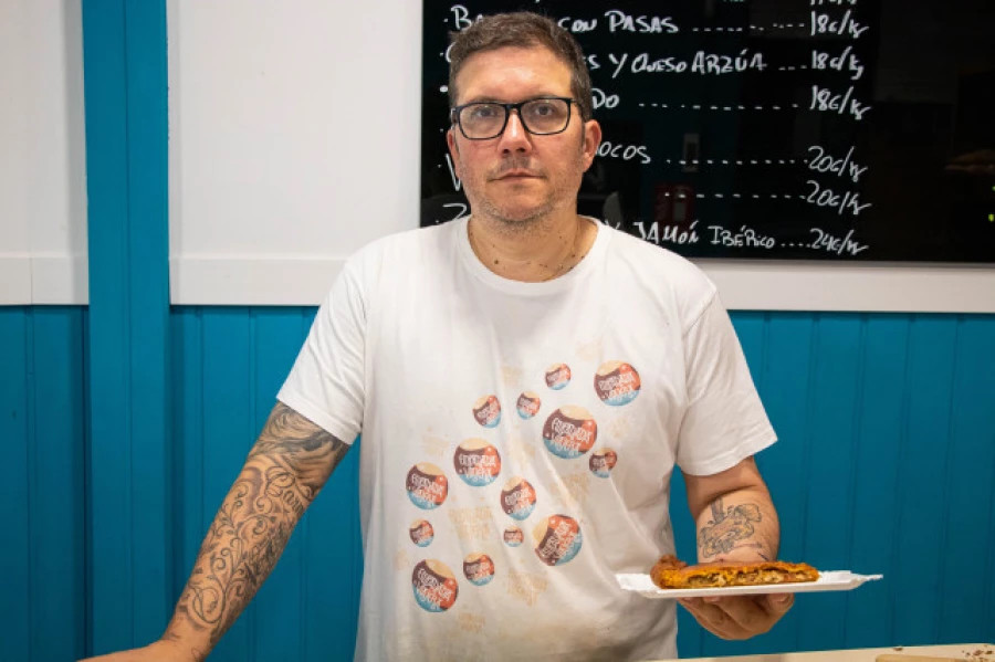 Pablo Pizarro, finalista del concurso de empanadas de Madrid Fusión