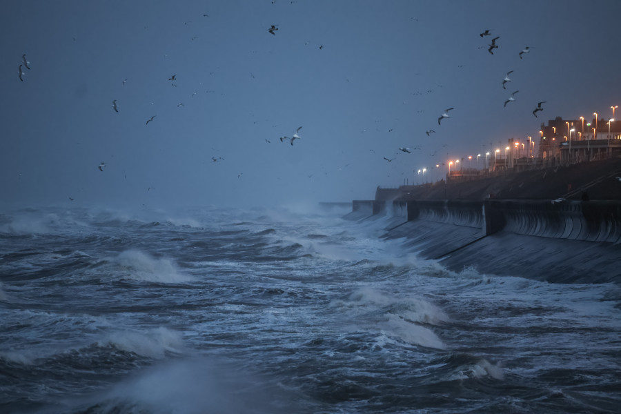 El temporal Éowyn azota Irlanda con rachas de viento de hasta 180 kilómetros por hora