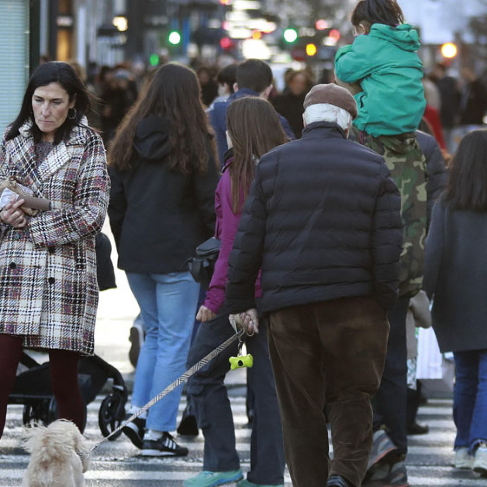 El ‘efecto Inditex’, clave para romper  la barrera de los 250.000 habitantes en A Coruña