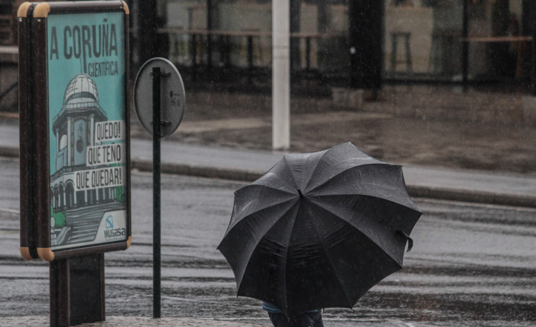 Febrero empieza en Galicia con ligero ascenso en las temperaturas mínimas y lloviznas