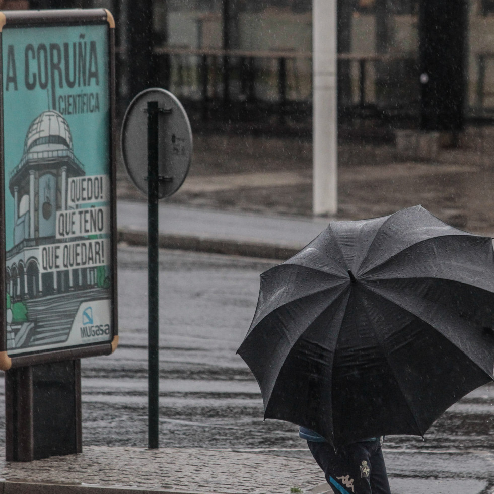 Febrero empieza en Galicia con ligero ascenso en las temperaturas mínimas y lloviznas