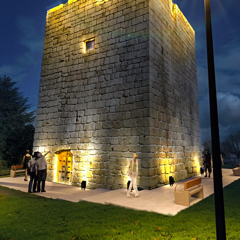 El Concello ya dispone de proyecto con luz verde de Patrimonio para la Torre de Celas