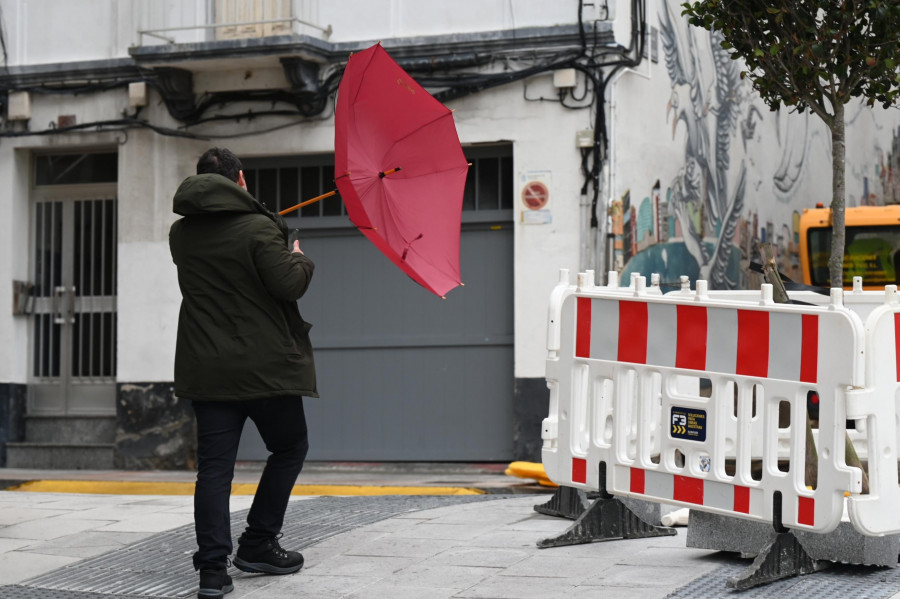 La borrasca Martinho pone A Coruña en alerta amarilla