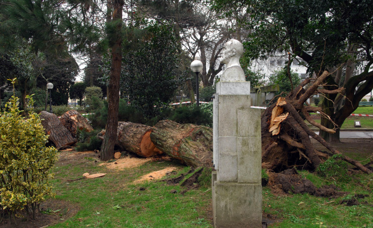 Herminia, Flora, Dirk y Ulla: Así fueron los temporales más duros en A Coruña en los últimos quince años