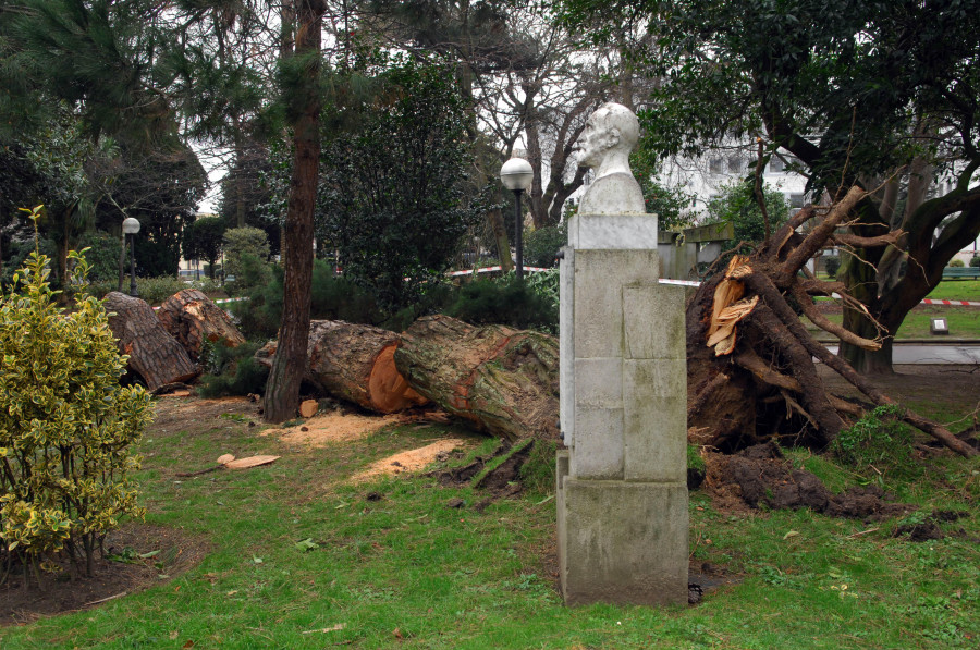 Herminia, Flora, Dirk y Ulla: Así fueron los temporales más duros en A Coruña en los últimos quince años