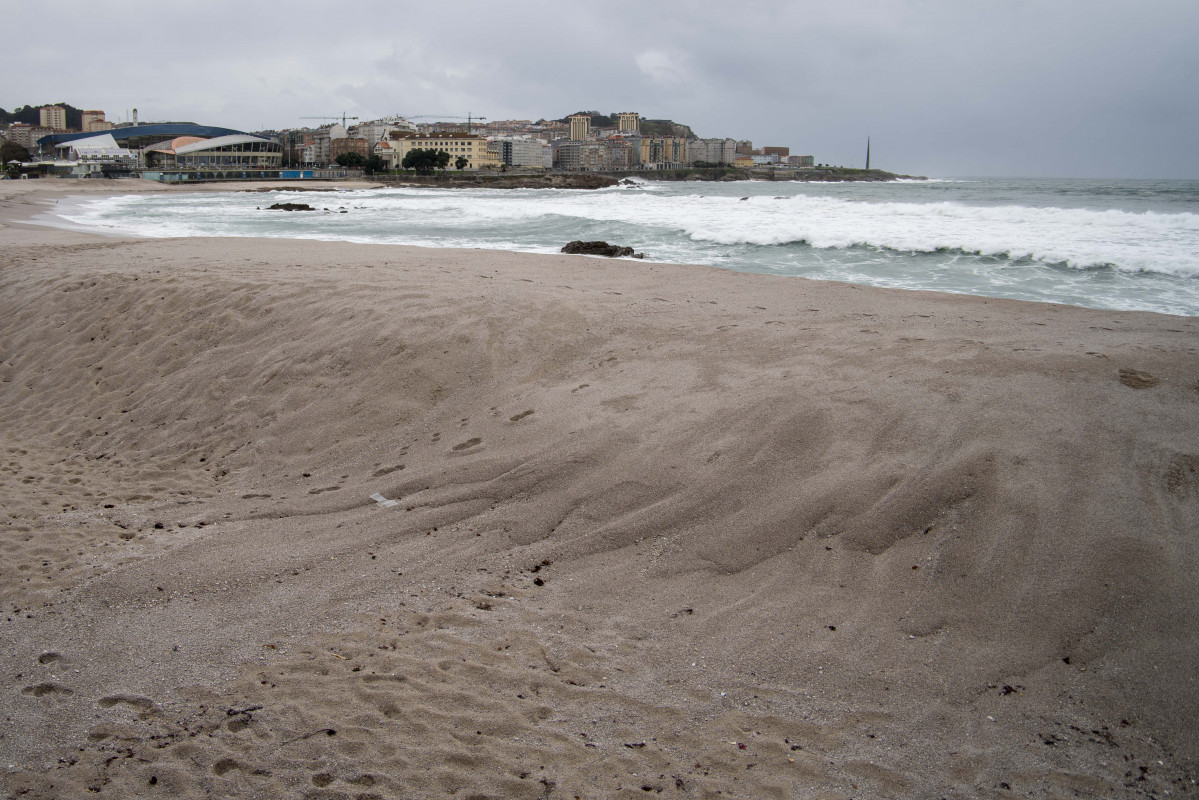 Duna de Riazor tras el temporal Herminia @ Carlota Blanco (1)