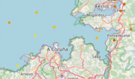 Viento, lluvia, granizo, olas, y ahora también tormentas: 'Herminia', la borrasca que no da respiro en A Coruña