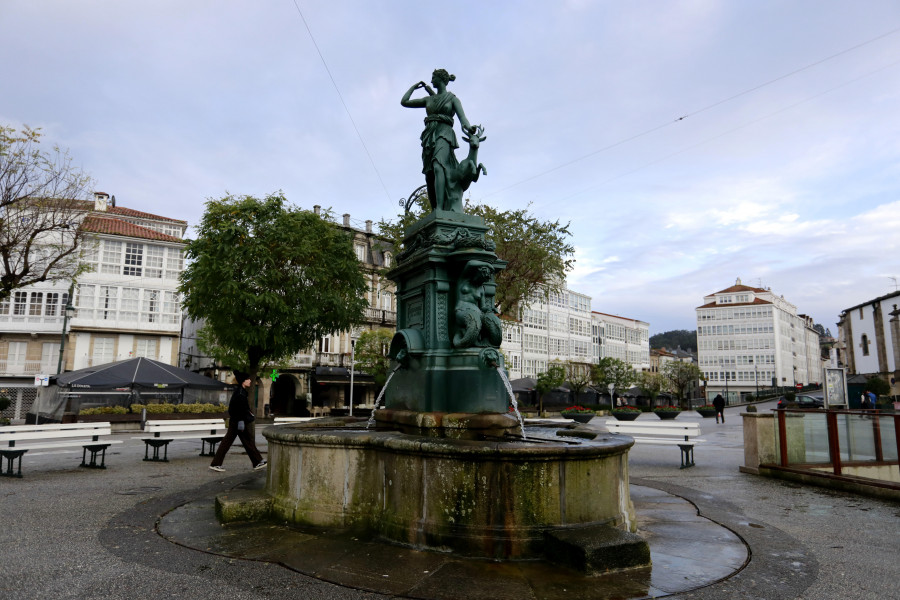 ¿Qué le ocurre a la Diana Cazadora, la fuente a la que mira todo Betanzos?