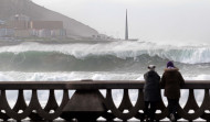 A Coruña dice adiós a 'Herminia', pero recibe al temporal 'Ivo'