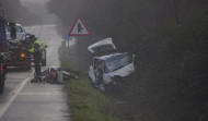 Muere la mujer del veterinario fallecido el sábado en Xermade en un accidente durante una granizada