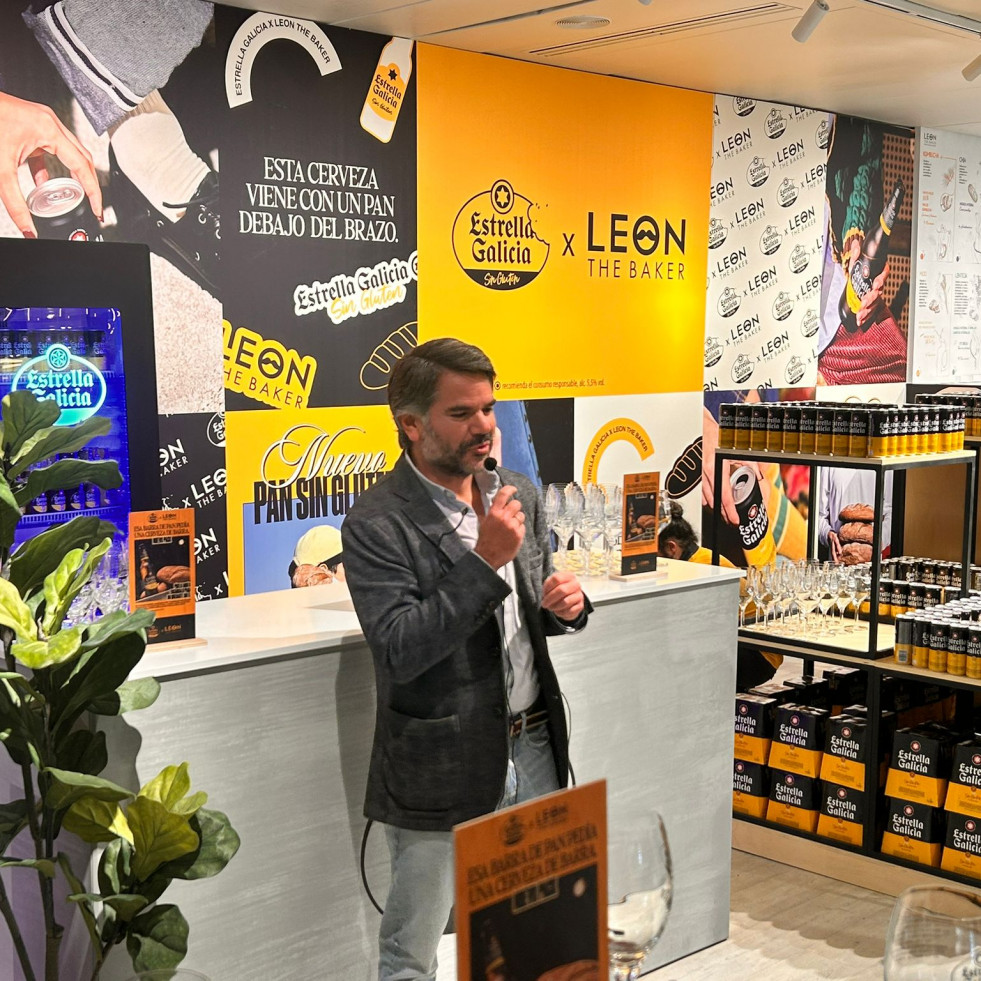 Estrella Galicia y Leon The Baker: pan y cerveza sin gluten