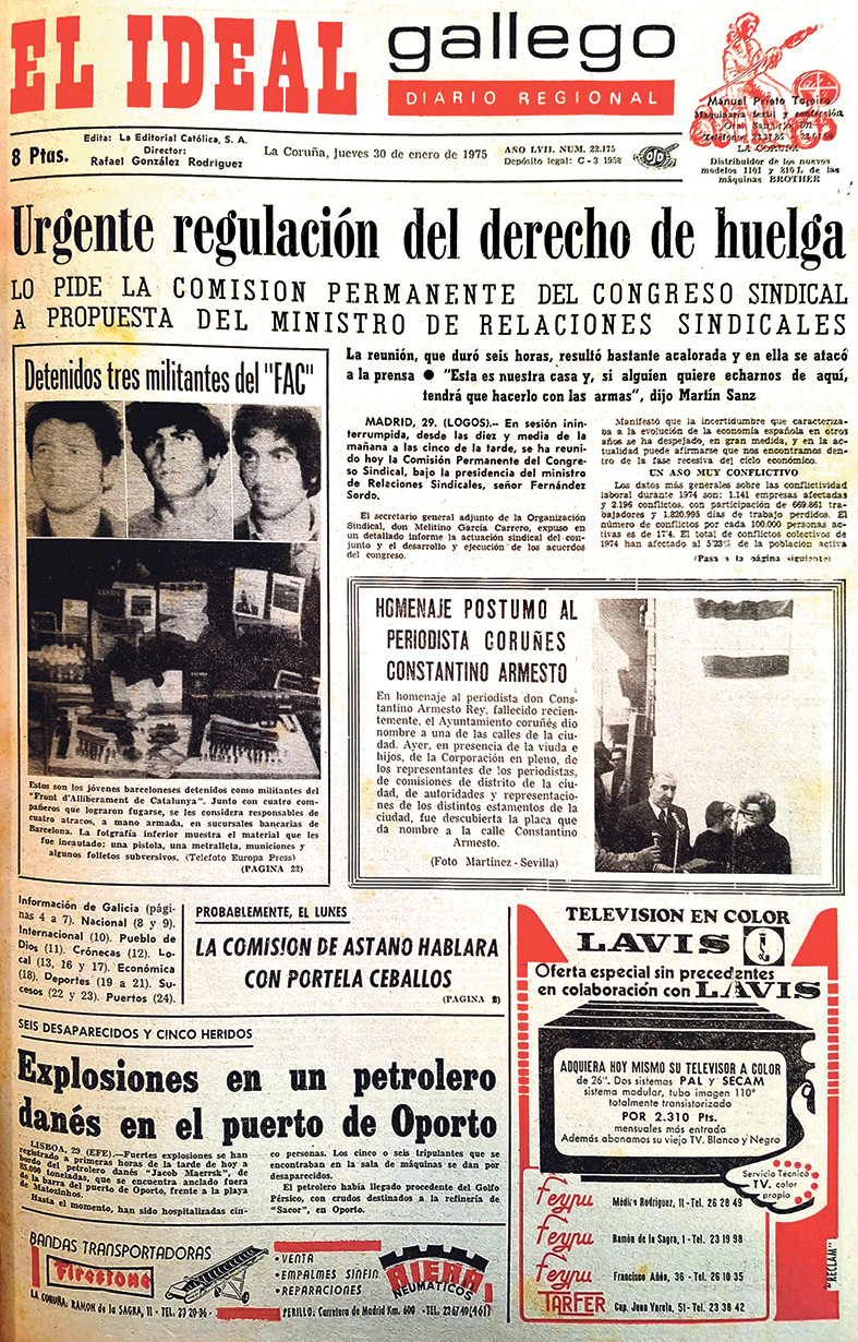 Portada 30 enero 1975