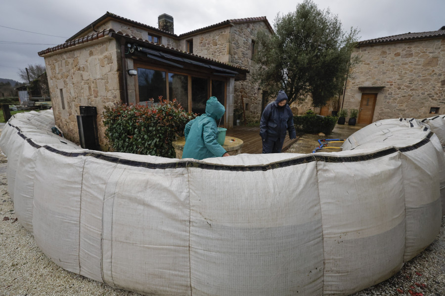 La borrasca 'Ivo' deja en Galicia unas 370 incidencias en las últimas horas