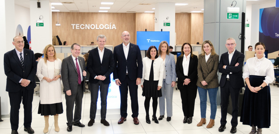 Telefónica estrena un centro tecnológico en Vigo para ser 