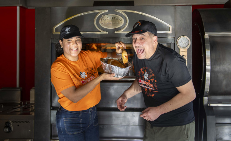 Leña al pollo en A Coruña: Repoyo mete todo la carne en asador más revolucionario