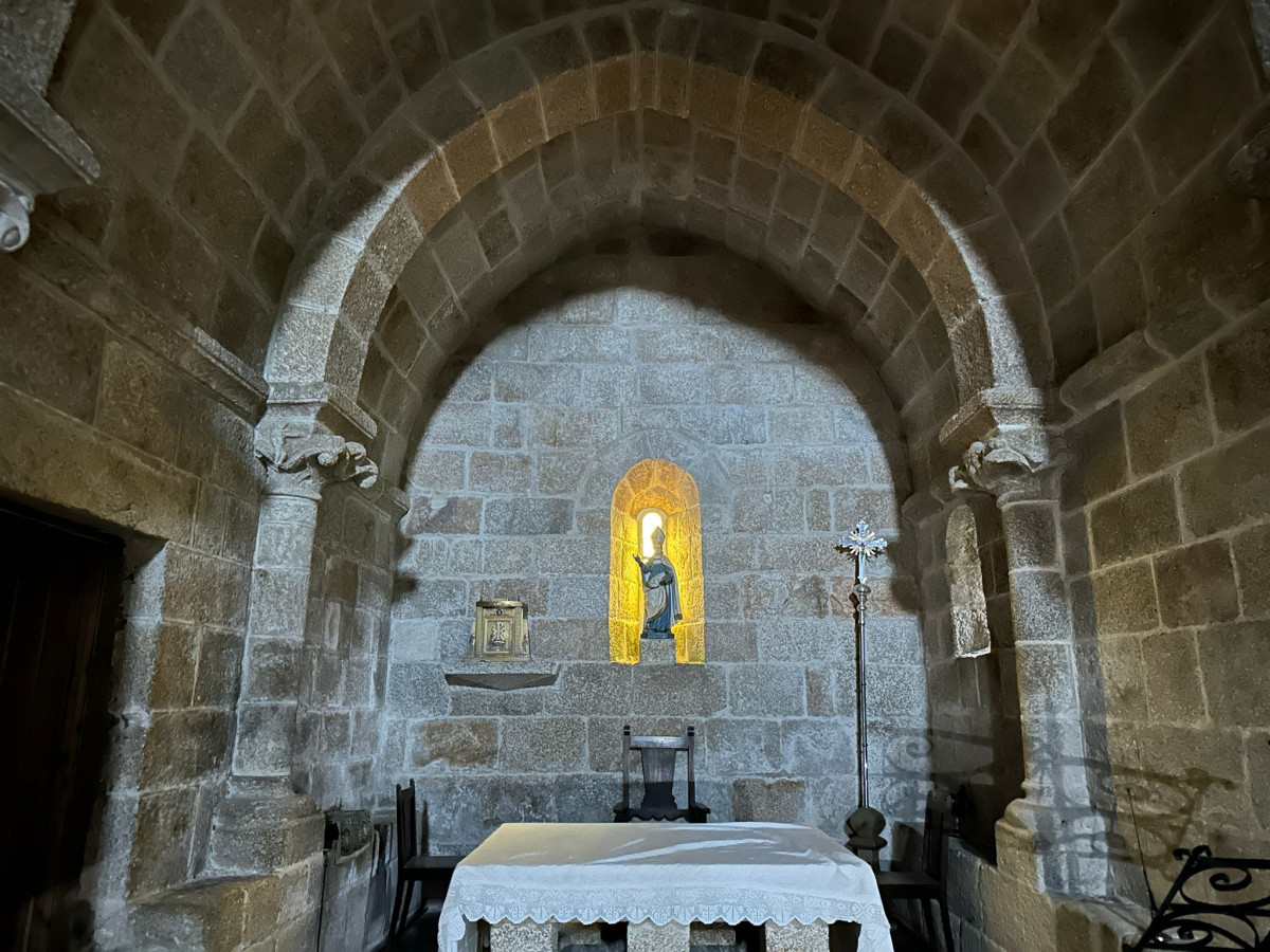 Interior de la iglesia de San Martiu00f1o