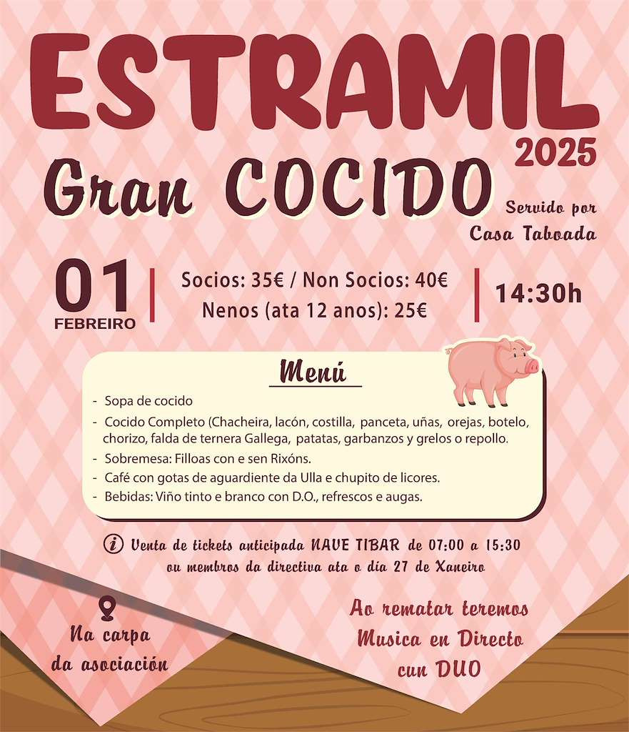 Gran Cocido de Estramil en Laracha