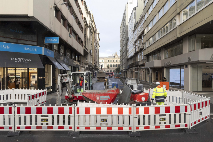 En marcha las obras de reurbanización de la calle Payo Gómez