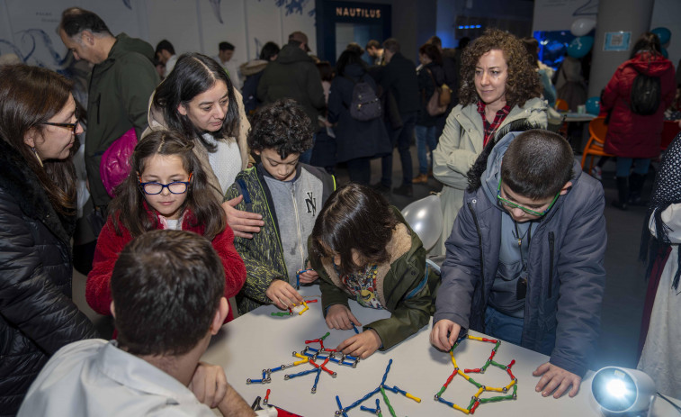 La Feria Isabel Zendal llenó el Aquarium de pequeños científicos