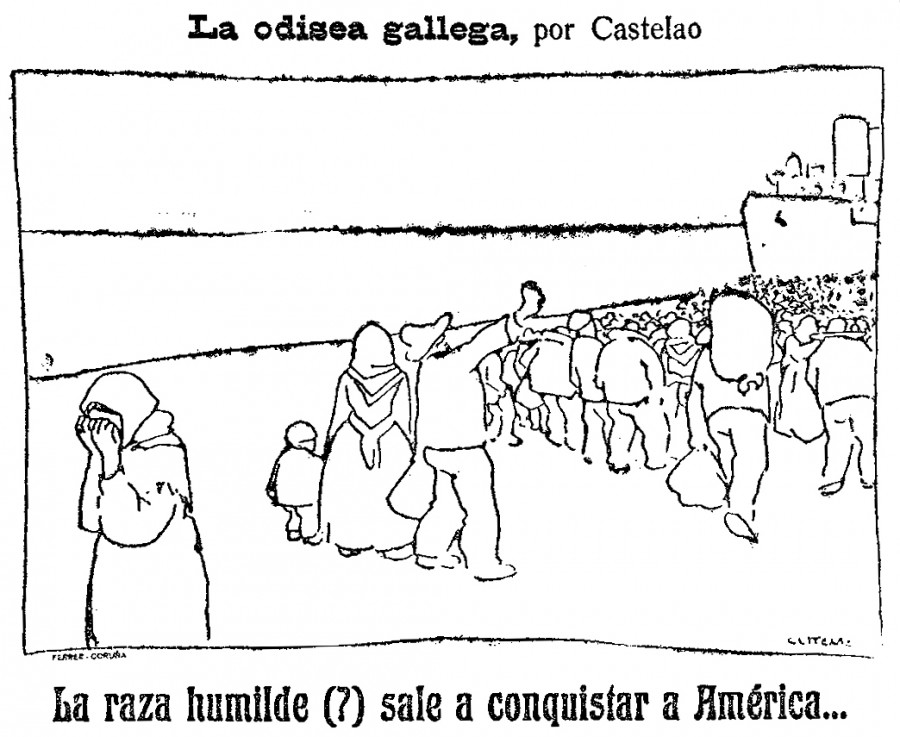 Castelao en El Ideal Gallego: as colaboracións do caricaturista nos primeiros anos do xornal